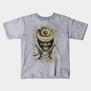 Sheriff Monkey Kids T-Shirt